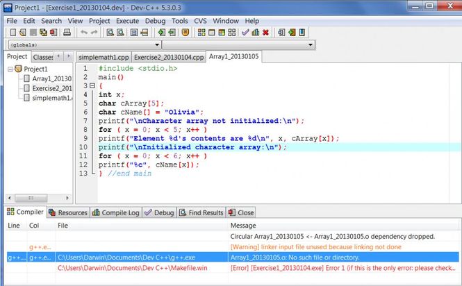 Dev C Compiler Download Windows 7 Treemate